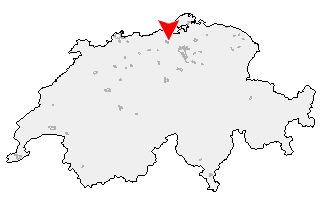 Karte von Unterehrendingen