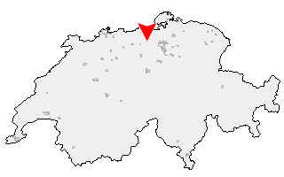 Karte von Niederrohrdorf