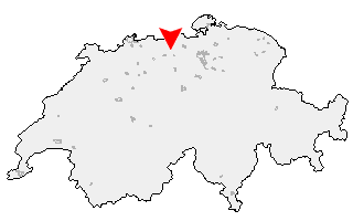 Karte von Veltheim (AG)