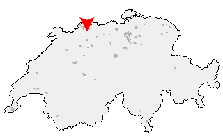 Karte von Lupsingen