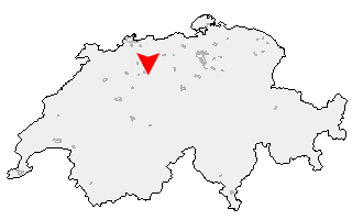 Karte von Melchnau
