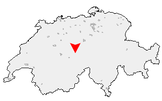 Karte von Schwanden bei Brienz