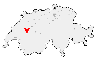 Karte von Cerniat (FR)