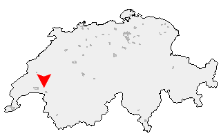 Karte von Granges (Veveyse)