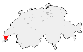 Karte von Chêne-Bourg