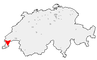 Karte von Meinier