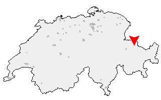 Karte von Küblis