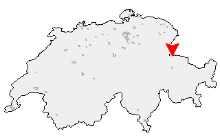 Karte von Maienfeld
