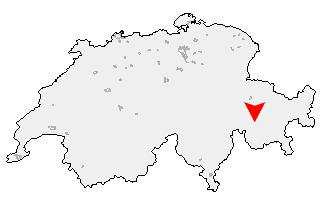 Karte von Savognin