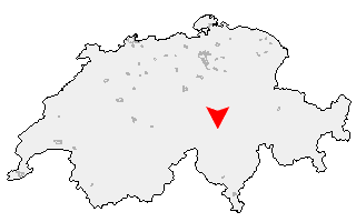 Karte von Tujetsch