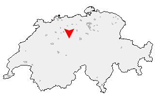 Karte von Hergiswil bei Willisau