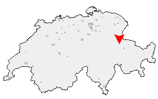 Karte von Pfäfers