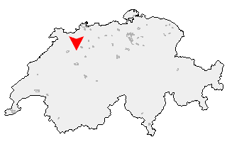 Karte von Bibern (SO)