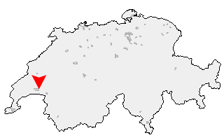Karte von Belmont-sur-Lausanne