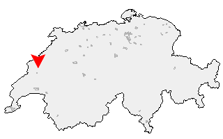 Karte von Bonvillars