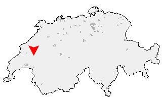 Karte von Lucens