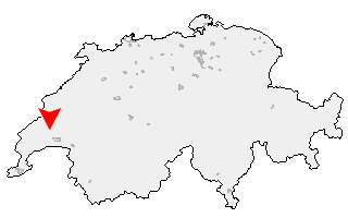 Karte von Penthalaz