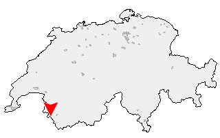 Karte von Finhaut