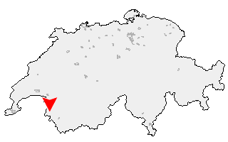 Karte von Val-d'Illiez