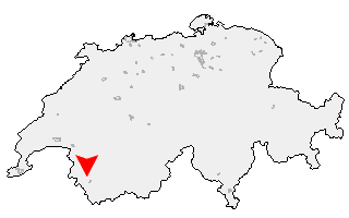 Karte von Vernayaz