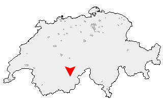 Karte von Visp