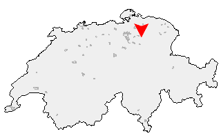 Karte von Bäretswil