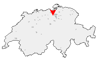 Karte von Birmensdorf (ZH)