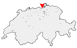 Karte von Weiach