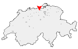 Karte von Birmenstorf (AG)