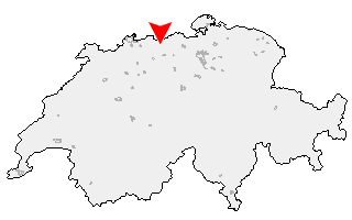 Karte von Gipf-Oberfrick