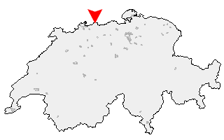 Karte von Möhlin