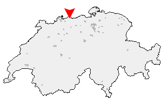 Karte von Zeiningen