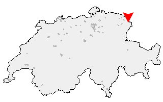 Karte von Wolfhalden