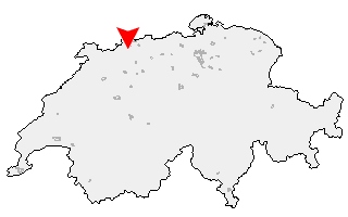 Karte von Grellingen