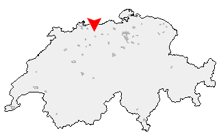 Karte von Kilchberg (BL)