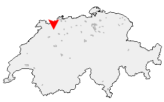 Karte von Belprahon