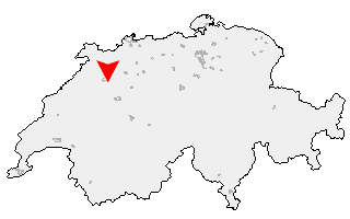 Karte von Busswil bei Büren