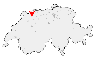 Karte von Corcelles (BE)