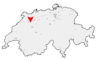 Karte von Diessbach bei Büren