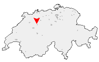 Karte von Kirchberg (BE)