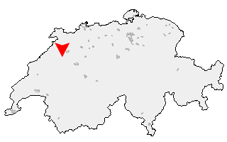 Karte von Lüscherz