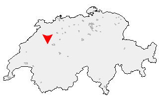 Karte von Mühleberg