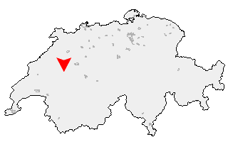 Karte von Niederried bei Kallnach