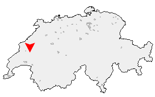 Karte von Vuissens