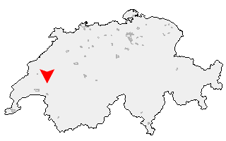 Karte von Vauderens