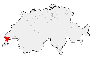 Karte von Hermance