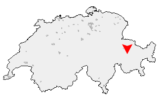 Karte von Alvaneu