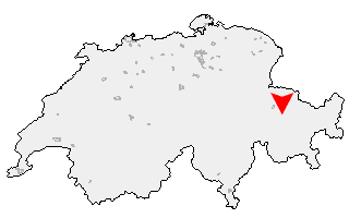 Karte von Arosa