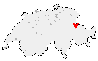 Karte von Haldenstein
