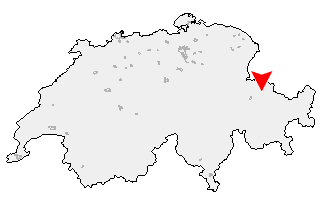 Karte von Jenaz